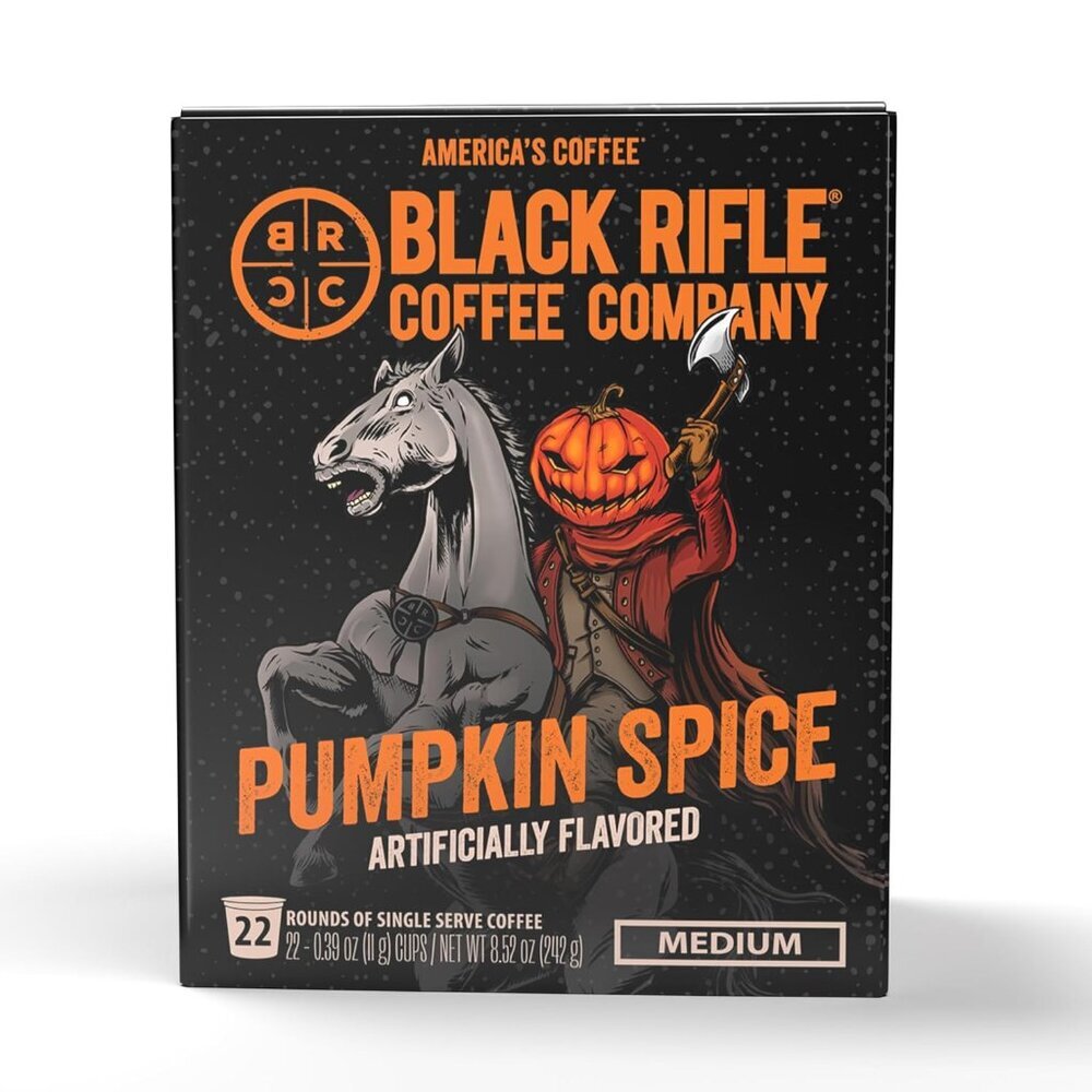 Pumpkin Spice, 22 Count, Medium Roast K Cups - Single Serve K Cups Coffee Pods -